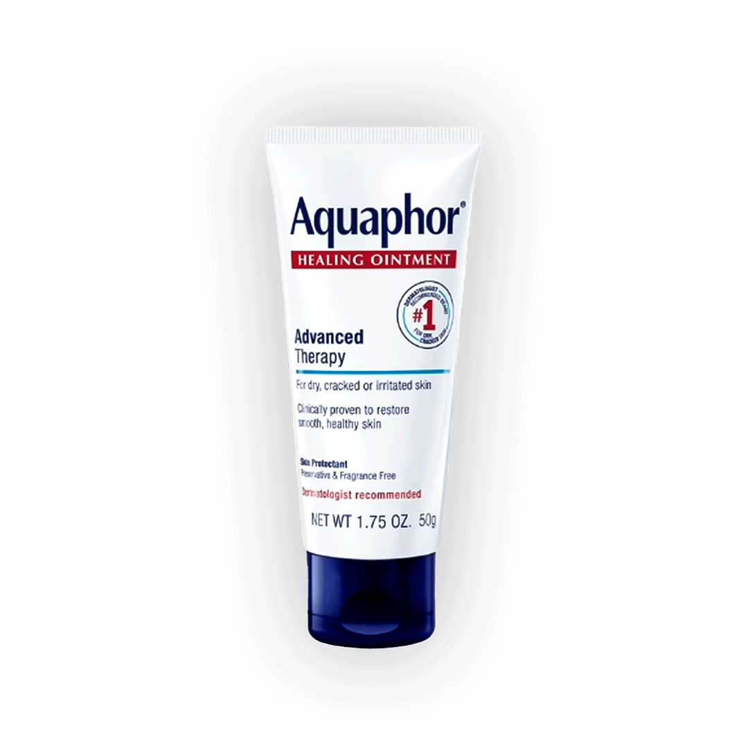 Eucerin Aquaphor Healing Ointment – Advanced Therapy for Dry, Cracked & Irritated Skin (Multi-Purpose Skin Protectant) 50g