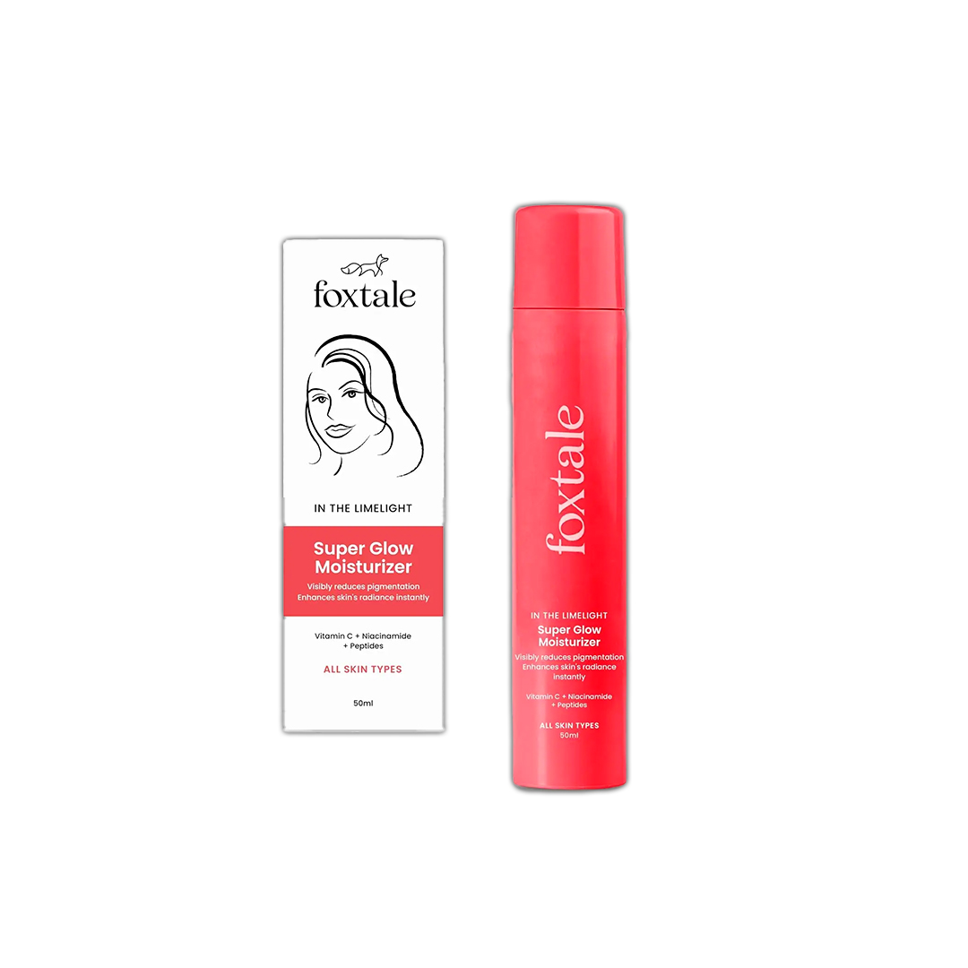 Foxtale Vitamin C Super Glow Moisturizer with Niacinamide & Peptides (50ml)